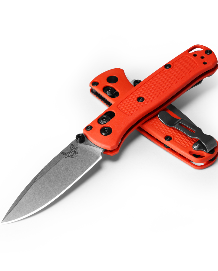 Benchmade Mini Bugout Orange Grivory