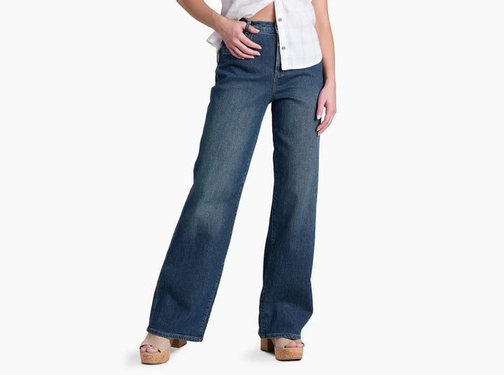 Kuhl Women's Kontour Rigid Wide Leg Denim