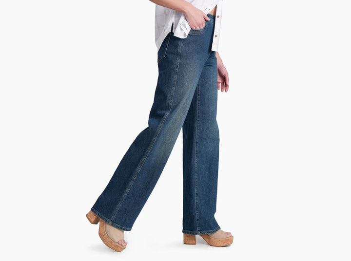 Kuhl Women's Kontour Rigid Wide Leg Denim