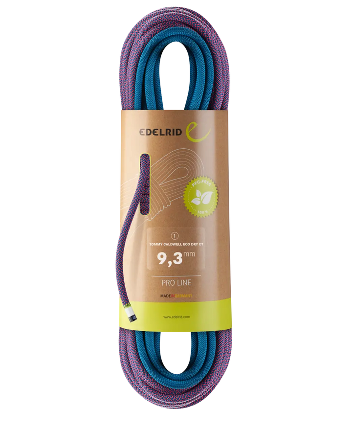 Edelrid Tommy Caldwell Eco Dry CT 9.3mm 60m Pink-Turquoise Edelrid