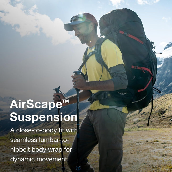 Osprey Aether Plus 60 - Men's Backpacking Pack Osprey Packs