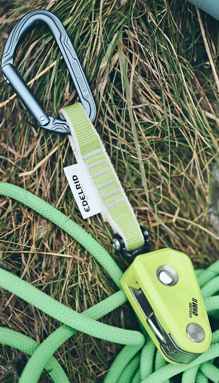 EDELRID Ohm II Belay Device Oasis Edelrid
