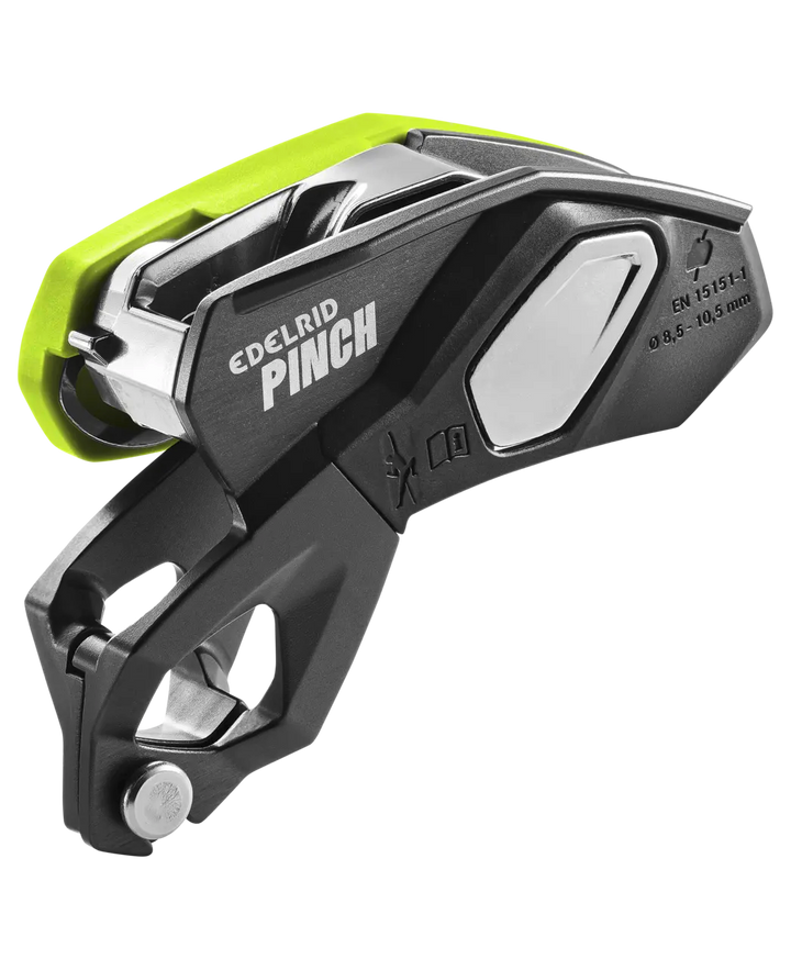 EDELRID Pinch Belay Device Anthracite-Oasis Edelrid