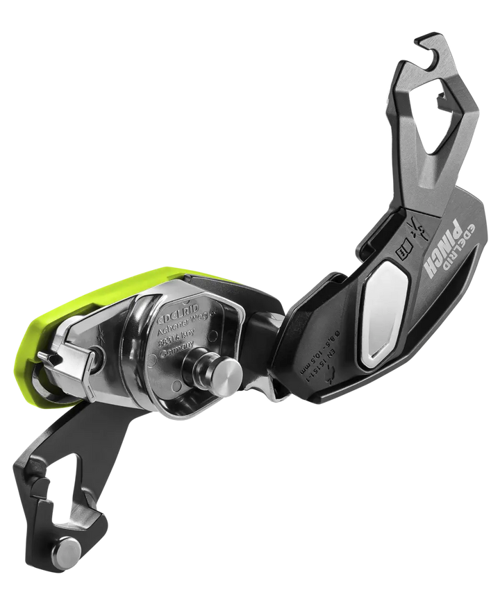 EDELRID Pinch Belay Device Anthracite-Oasis Edelrid