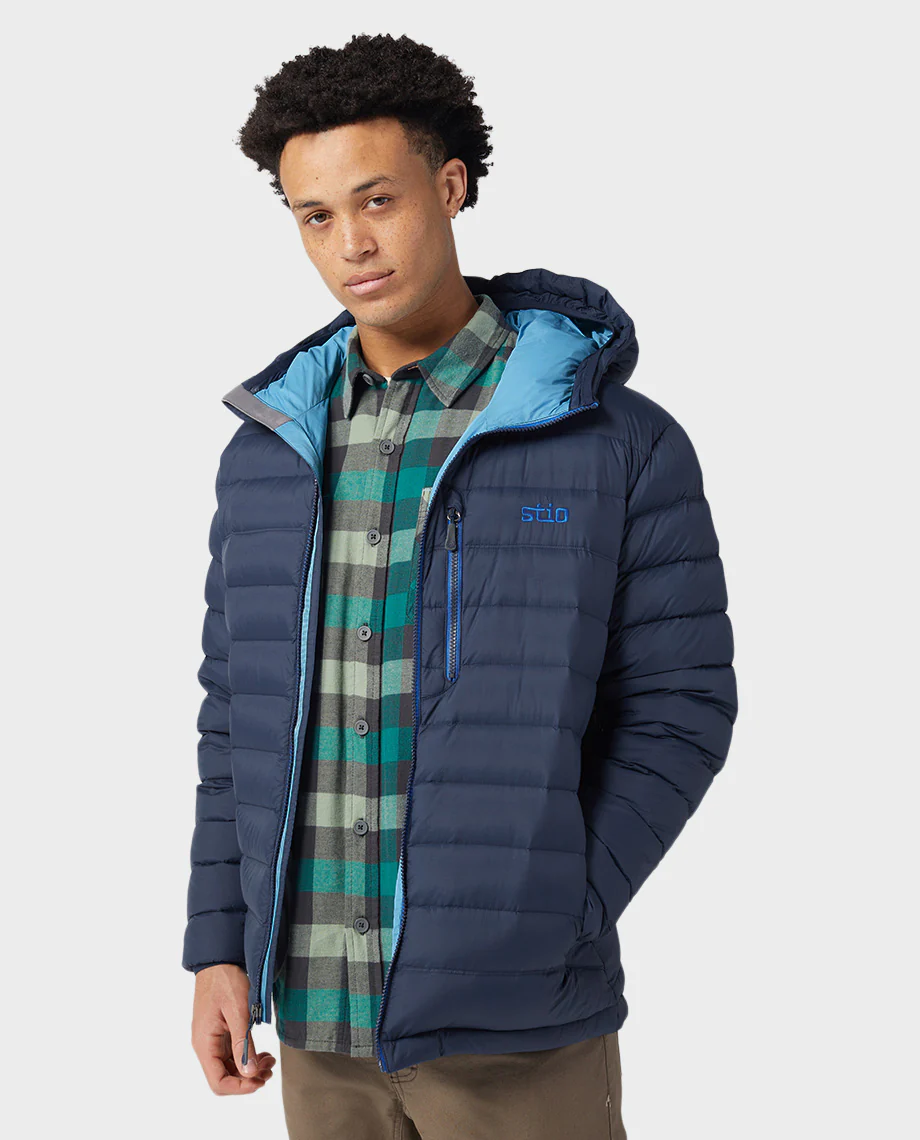 Men's hometown down hooded jacket best sale
