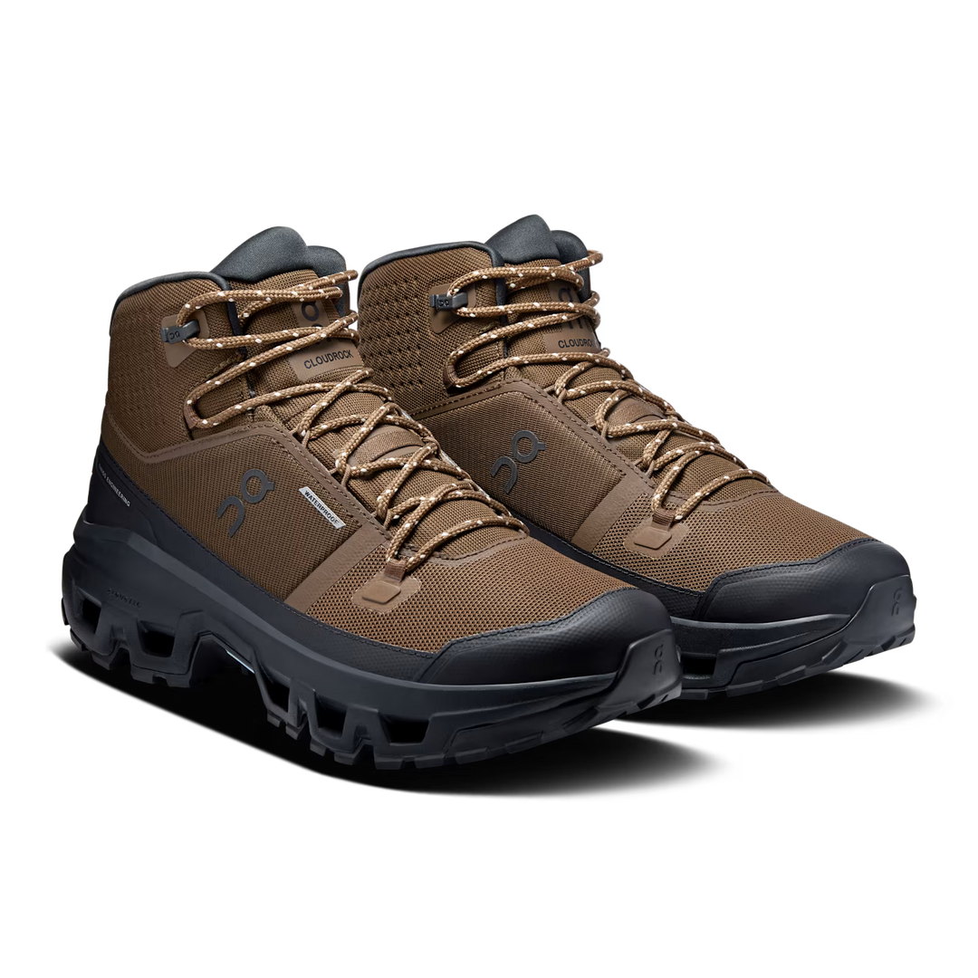 On Men's Cloudrock Mid Waterproof On Running