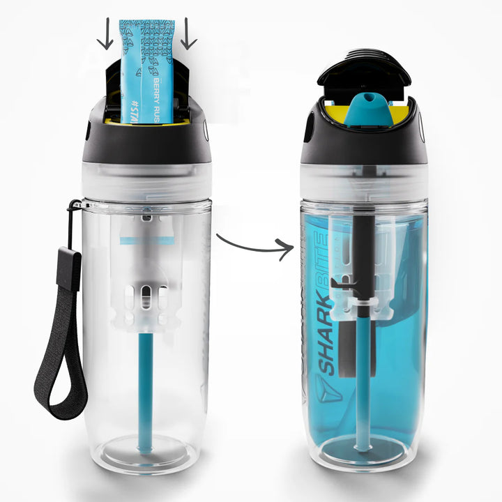 SharkBite Auto Open Bottle 22oz Tritan SharkBite