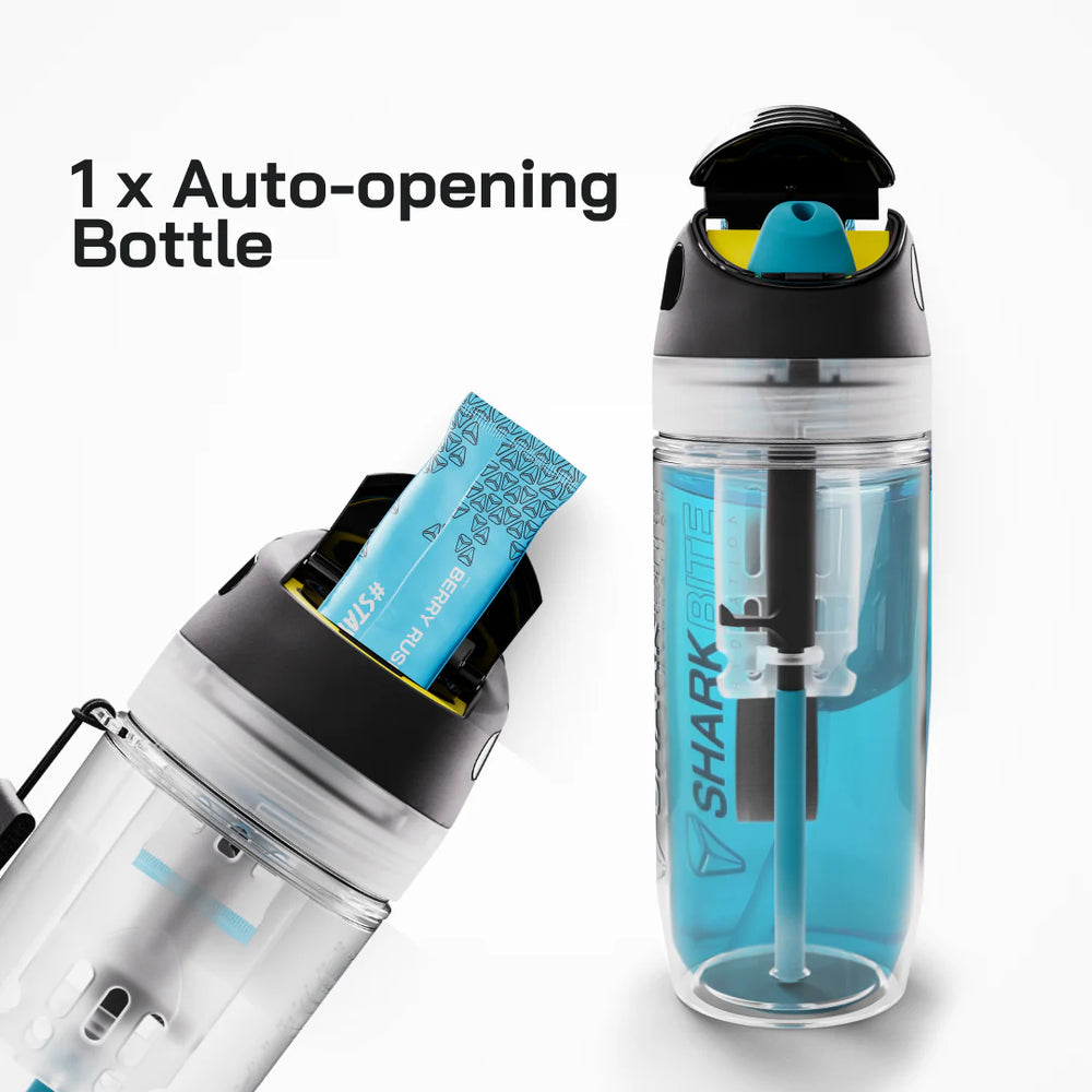 SharkBite Auto Open Bottle 22oz Tritan SharkBite