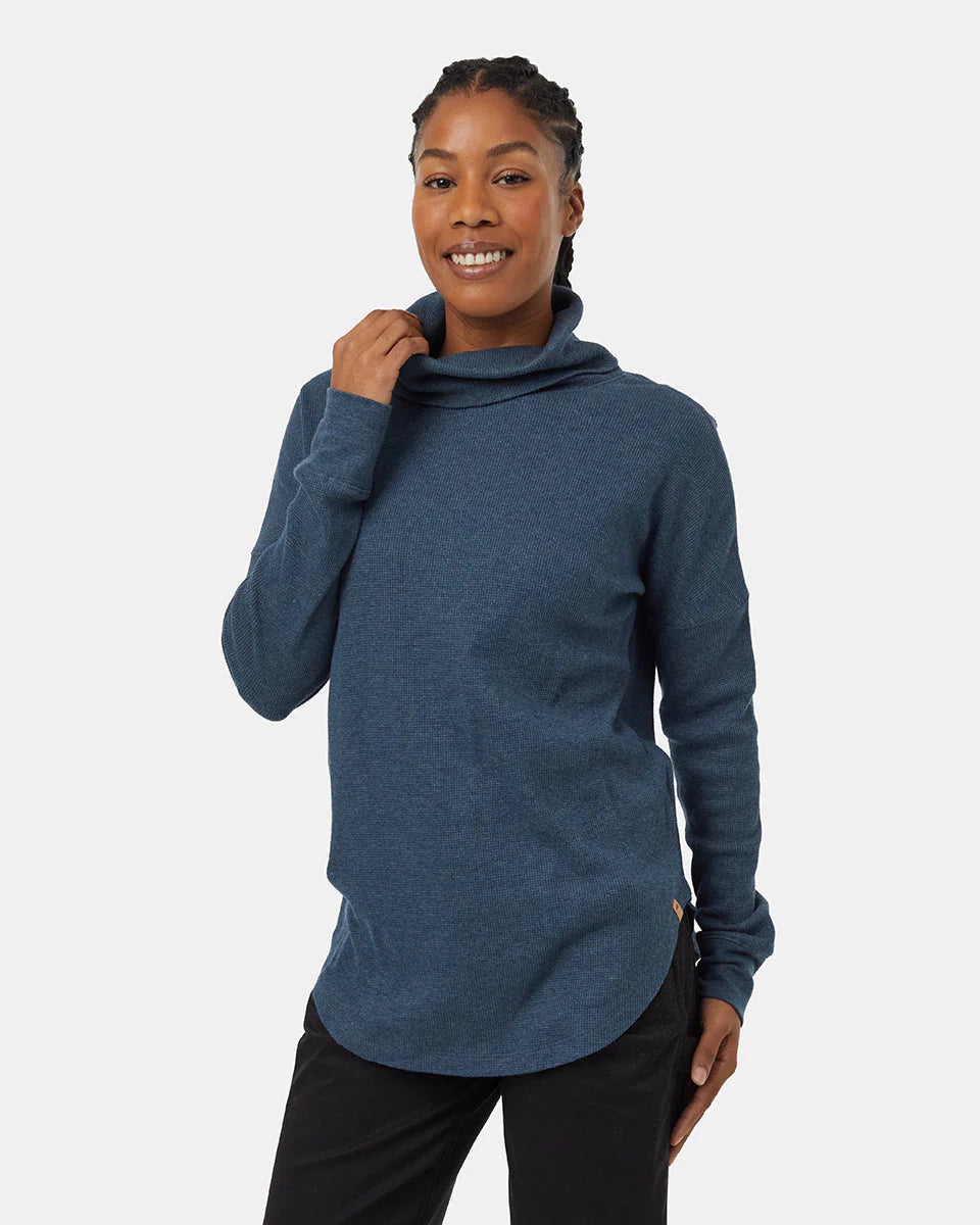 Tentree Women's TreeWaffle Turtleneck Longsleeve