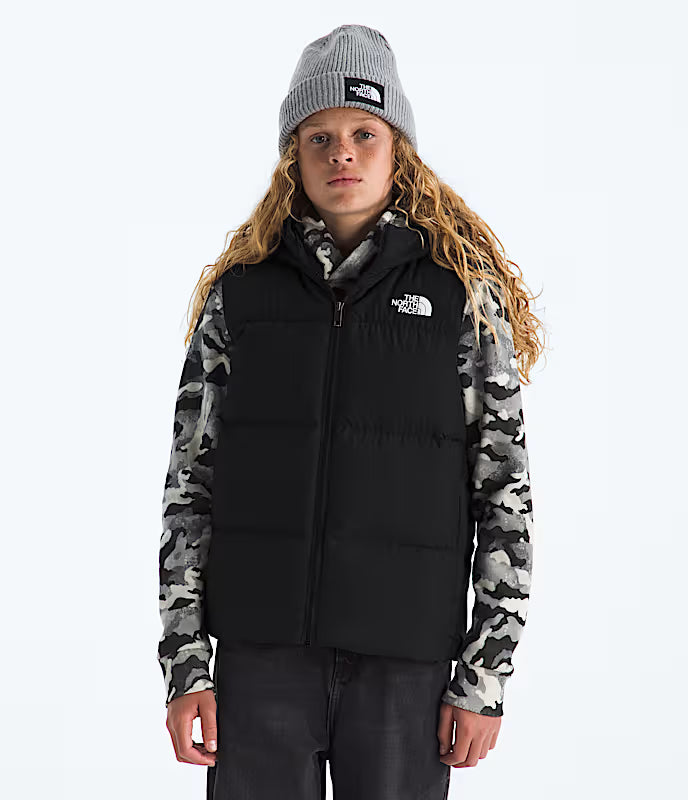 The North Face Teen North Down Hooded Vest The North Face