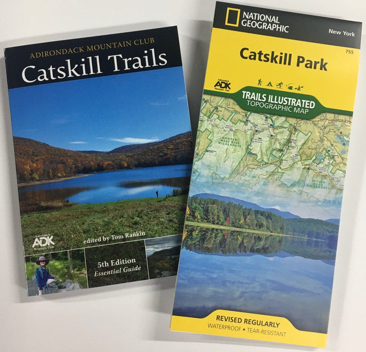Adirondack Mountain Club Hiking Guide Book & Map Pack Adirondack Mountain Club