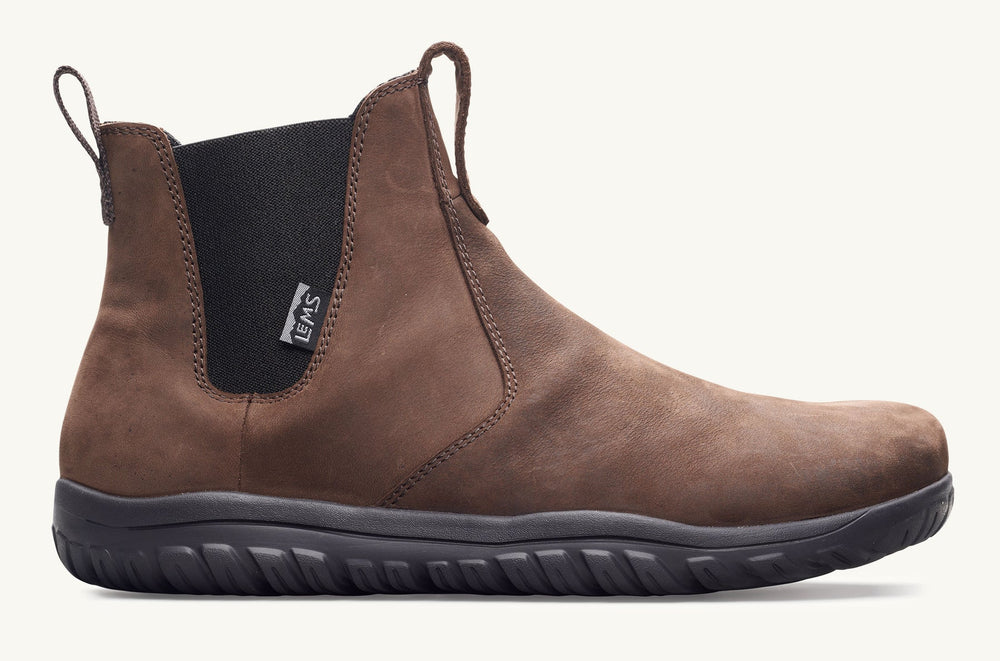 Lems Men's Chelsea Barefoot Waterproof Boot Lems