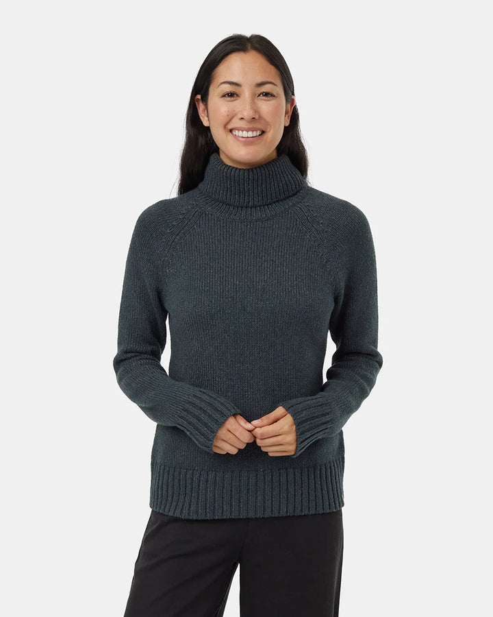 Tentree Women's Highline Wool Turtleneck Sweater