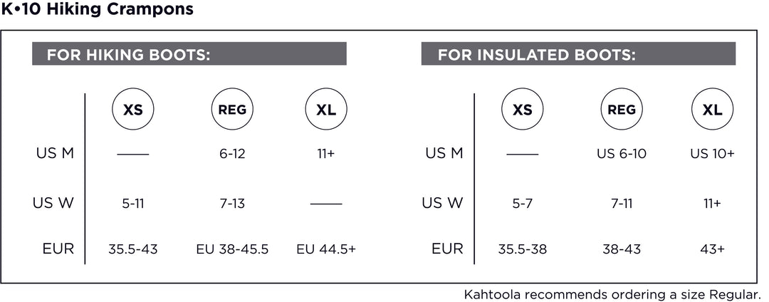 Kahtoola K10 Crampon