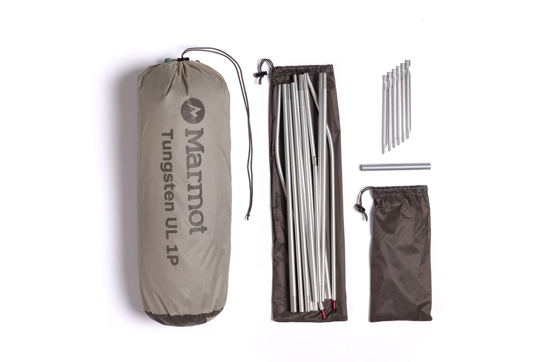 Marmot Tungsten UL 1-Person (Birch Bark/Trail Blue) Marmot