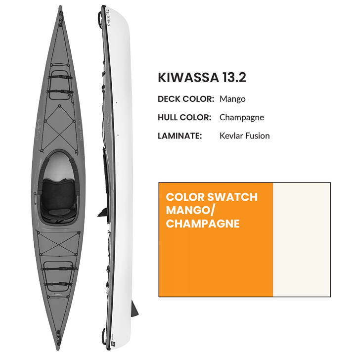 Swift Kiwassa 13.2 LT - Mango/Champagne (USED ONCE)