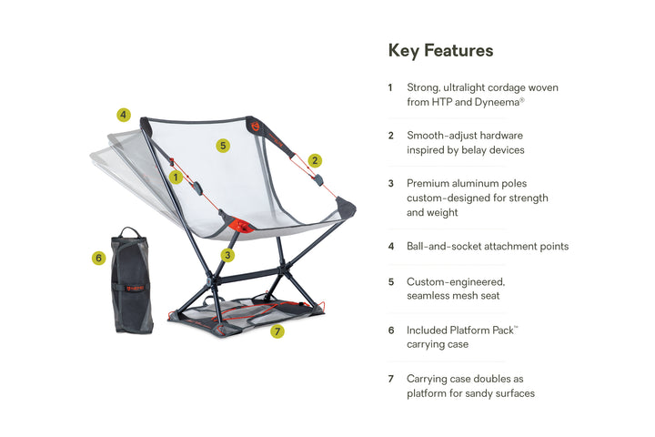 Nemo Moonlite Elite Reclining Camp Chair