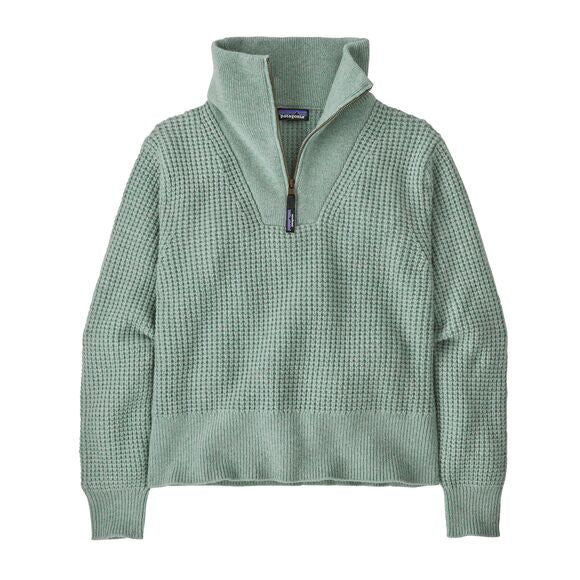 Patagonia Women's Recycled Wool Blend 1/4 Zip Sweater