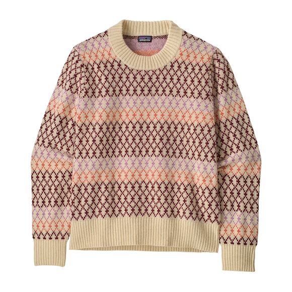 Patagonia Women's Recycled Wool Blend Crewneck Sweater Patagonia