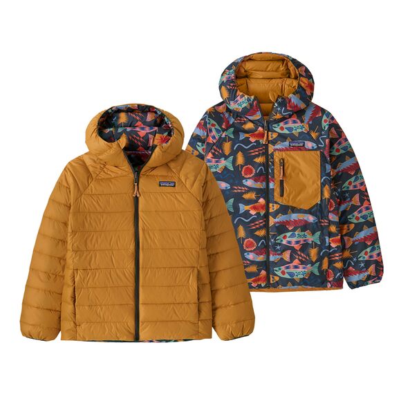 Patagonia Kids' Reversible Down Sweater Hoody Patagonia
