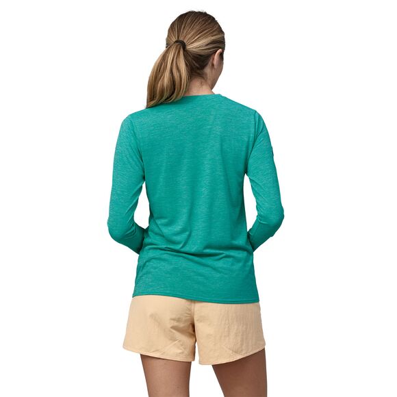 Patagonia Women's Long Sleeve Capilene Cool Daily Graphic Shirt - Waters