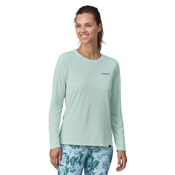 Patagonia Women's Long Sleeve Capilene Cool Daily Graphic Shirt - Waters