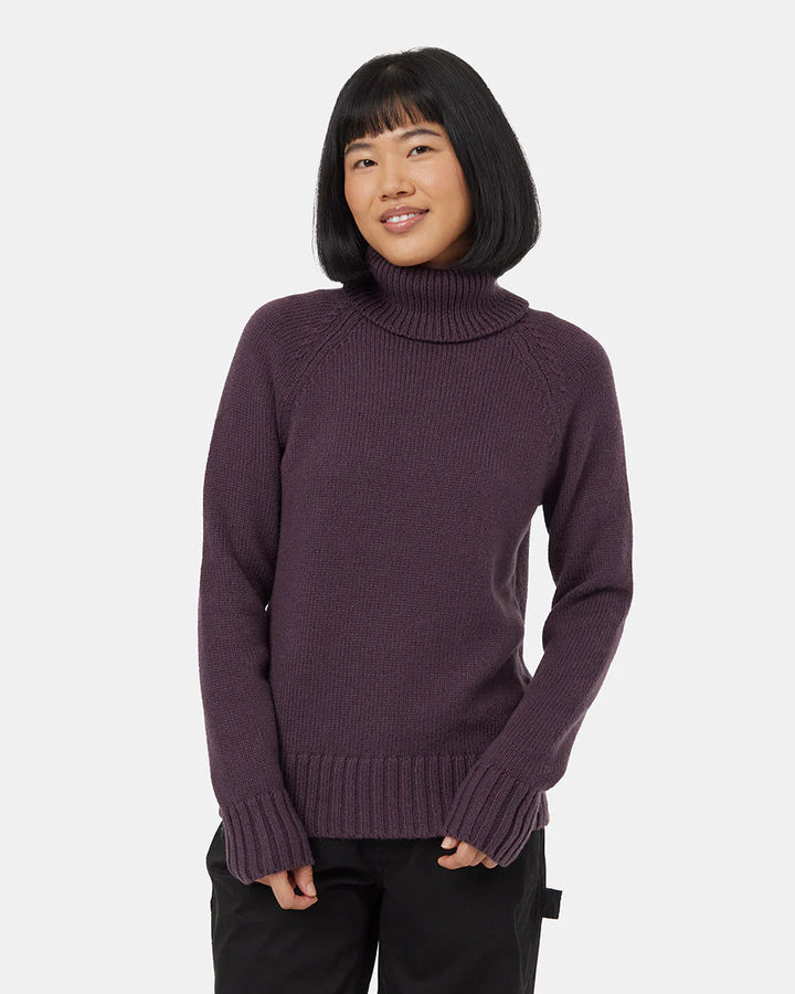 Tentree Women's Highline Wool Turtleneck Sweater