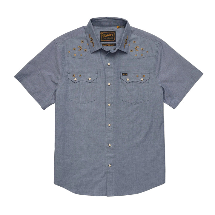 Howler Brothers Men's Crosscut Deluxe Snapshirt Short Sleeve Howler Brothers