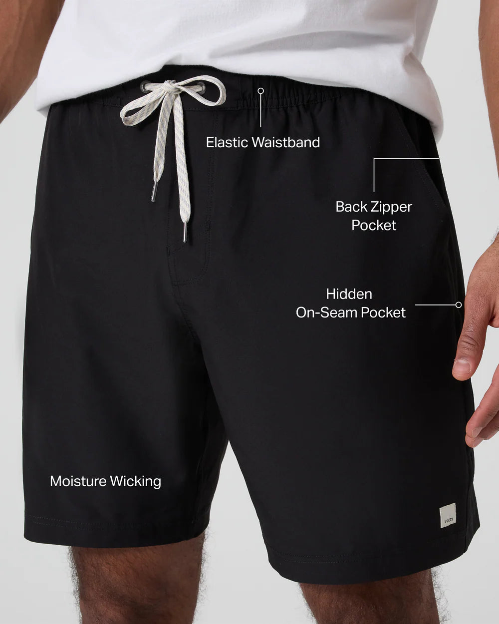 Vuori Men's Banks Session Unlined Short 7" Vuori