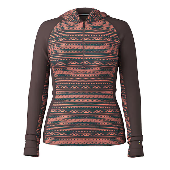 Smartwool Women's Classic Thermal Merino Base Layer 1/2 Zip Hoodie
