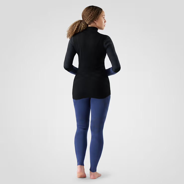 Smartwool Women's Intraknit Thermal Merino Base Layer Colorblock 1/4 Zip SmartWool
