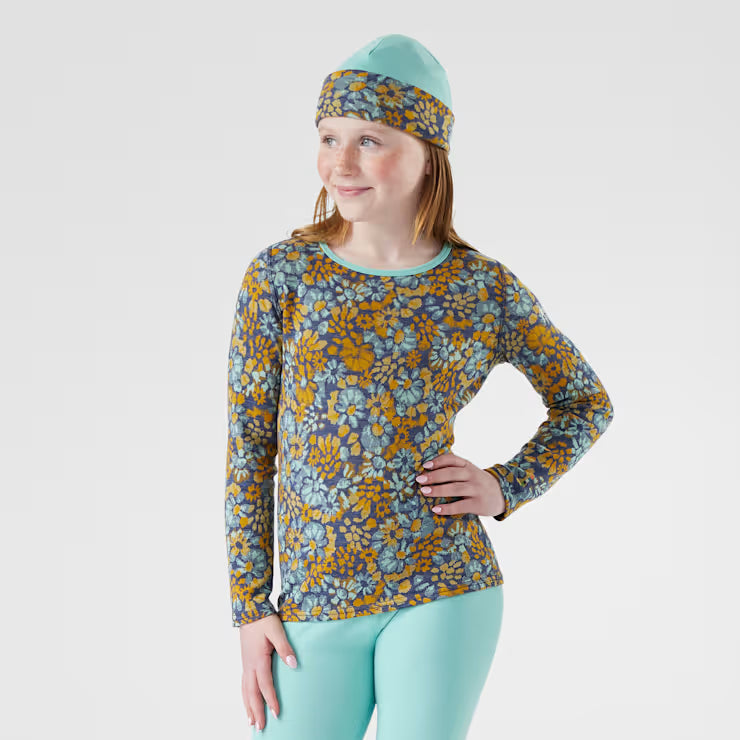 Smartwool Kids' Classic Thermal Merino Base Layer Crew SmartWool