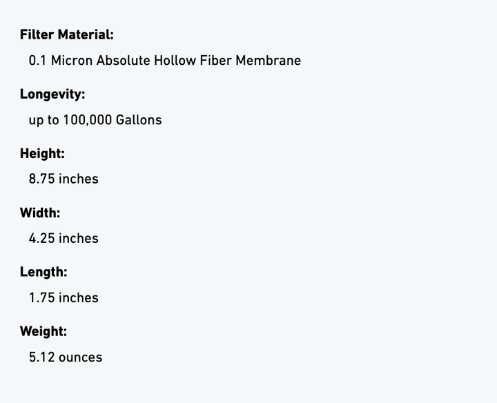 Sawyer Micro Squeeze Water Filtration System Sawyer