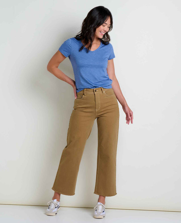 Toad & Co Women's Balsam Seeded Cutoff Pant Toad & CO
