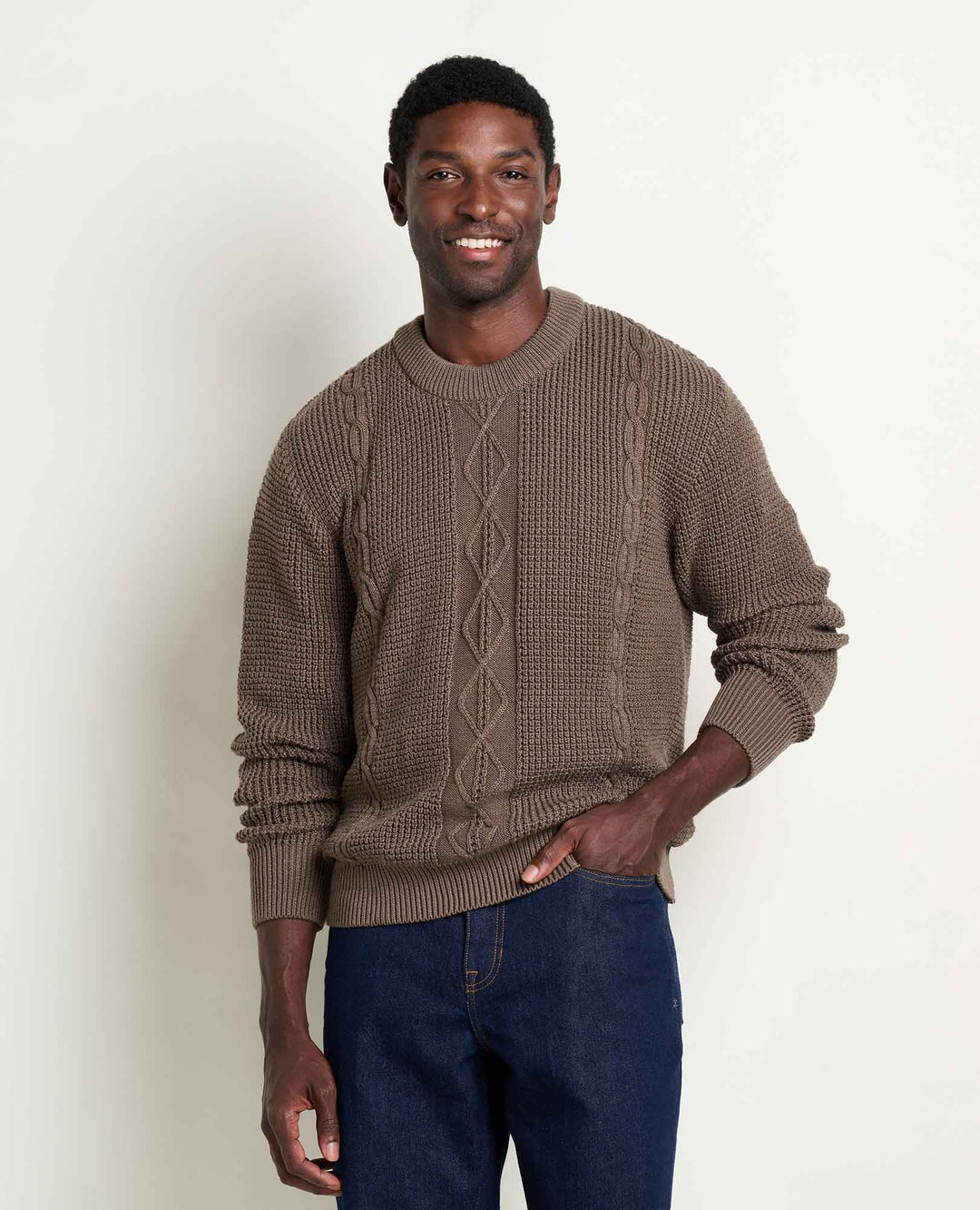 Toad & Co Men's Butte Crew Patterned Sweater Toad & CO