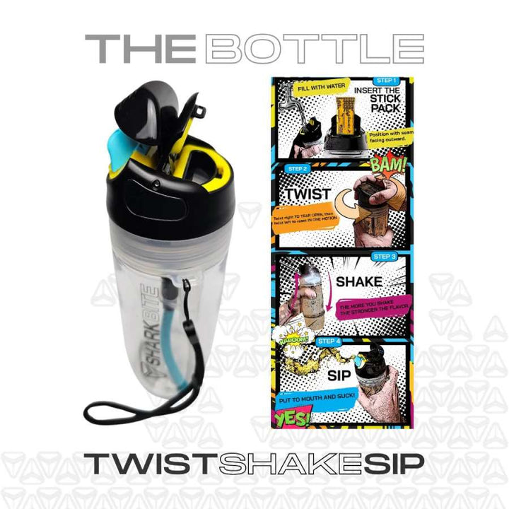 SharkBite Auto Open Bottle 22oz Tritan SharkBite