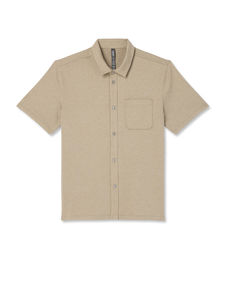 Vuori Men's Ponto Button Down Short Sleeve Vuori