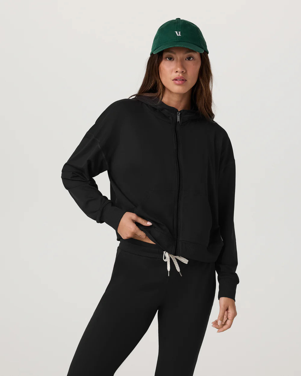 Vuori Women's Halo Modern Full-Zip Hoodie Vuori