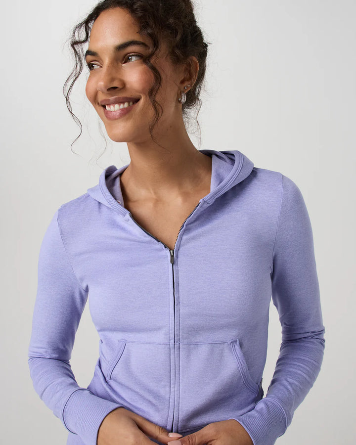 Vuori Women's Halo Mini Full Zip Hoodie Vuori