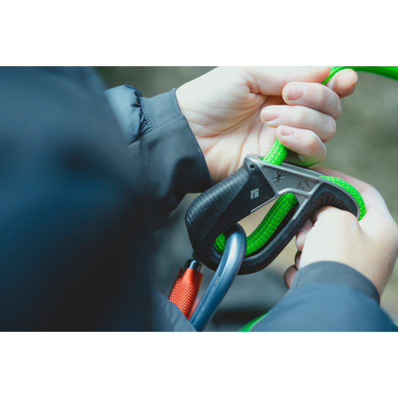 Black Diamond ATC-Pilot Belay Device (Black) Black Diamond