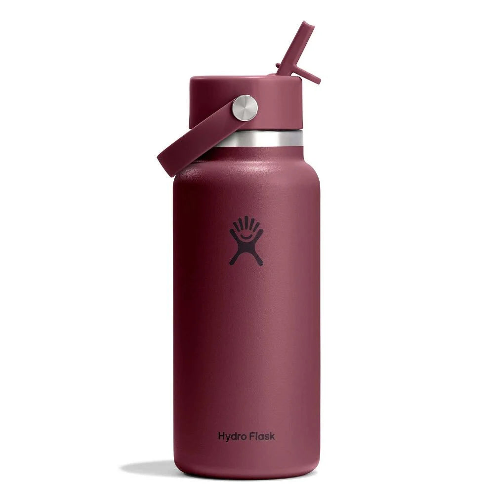 Hydro Flask 32oz Wide Mouth with Flex Straw Cap Hydro Flask