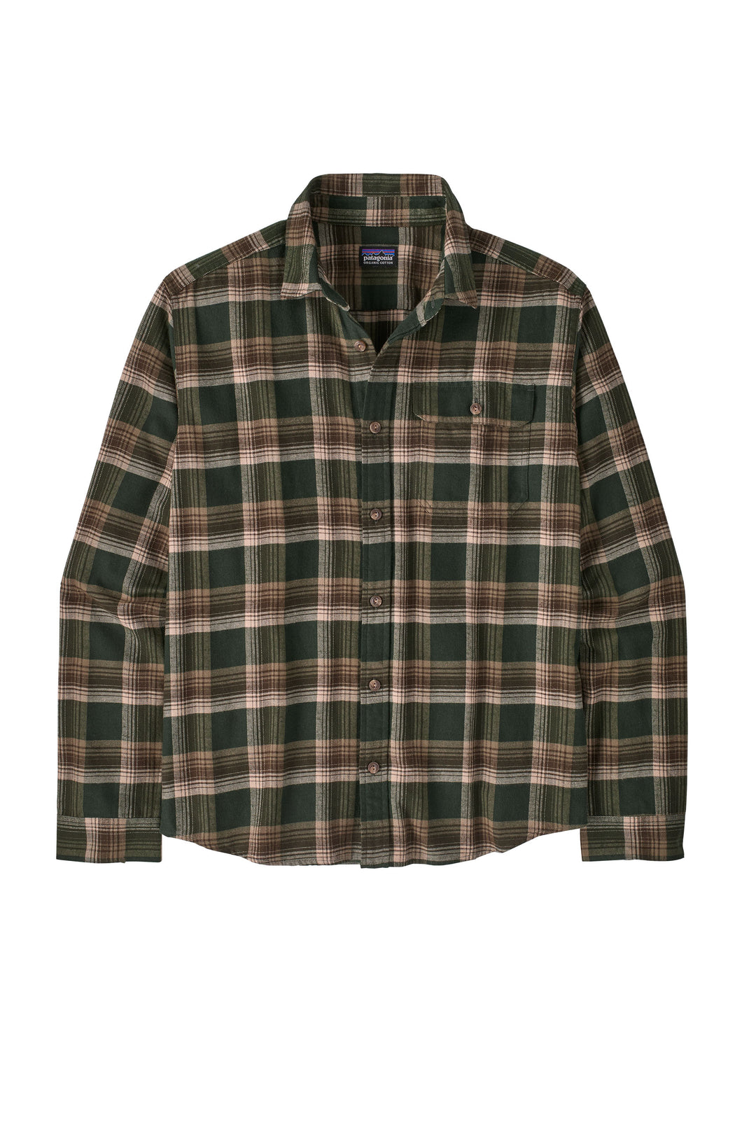 Patagonia Men's Long Sleeved Lightweight Fjord Flannel Shirt Patagonia