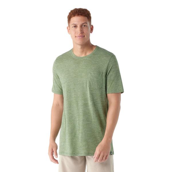 Smartwool Men's Merino Hemp Blend Pocket Tee - Saratoga Outdoors