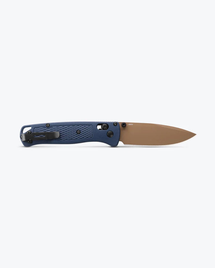 Benchmade Bugout Axis Drop Point Crater Blue Grivory Benchmade