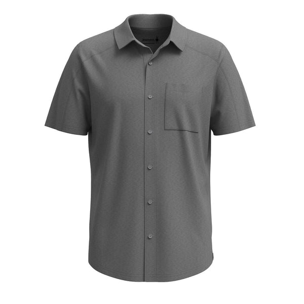 Smartwool Men's Short Sleeve Button Down Shirt - Saratoga Outdoors