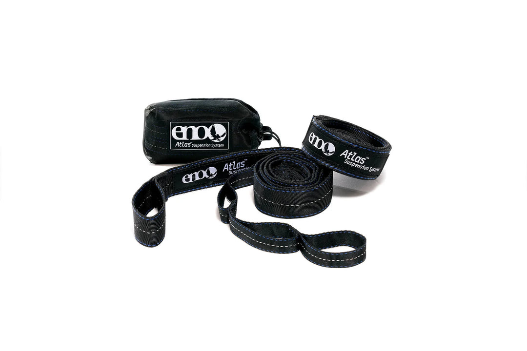 ENO Hammocks Atlas Strap (Black/Royal) Eagles Nest Outfitters