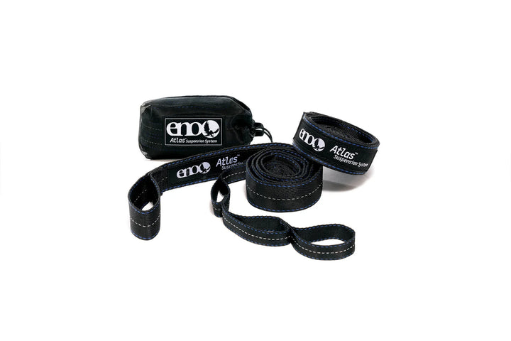 ENO Hammocks Atlas Strap (Black/Royal) Eagles Nest Outfitters