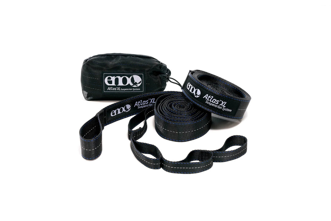 ENO Hammocks Atlas Strap XL Black/Royal Eagles Nest Outfitters