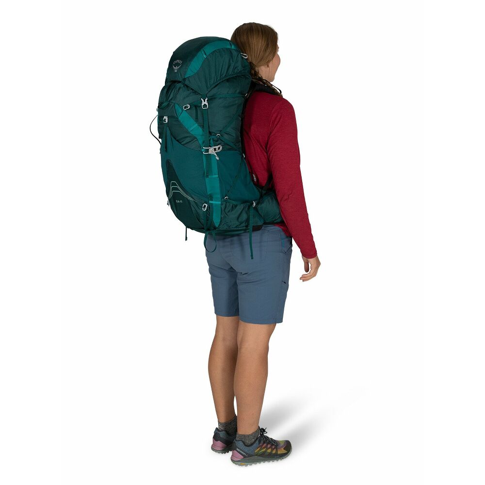 Osprey Eja 48 Deep Teal (Women's Fit) Ultra-Light Backpacking Pack (MD/LG) Osprey Packs