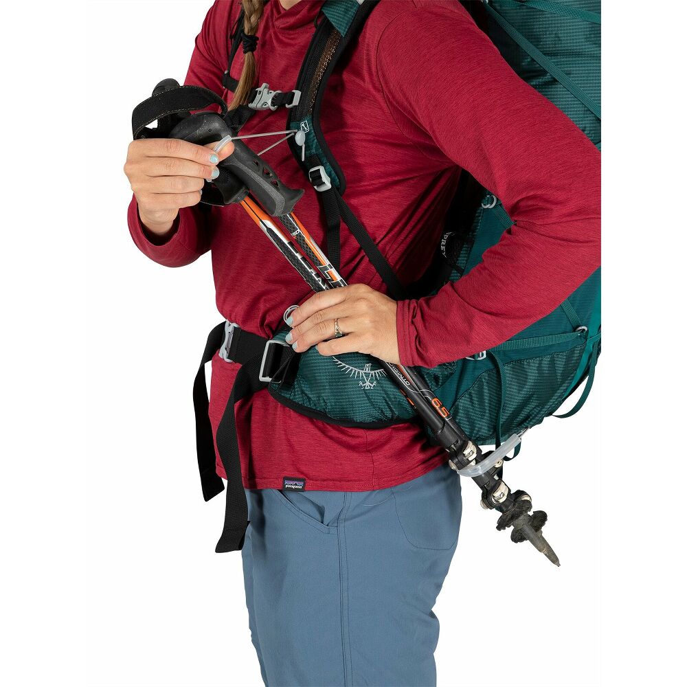 Osprey Eja 48 Deep Teal (Women's Fit) Ultra-Light Backpacking Pack (MD/LG) Osprey Packs